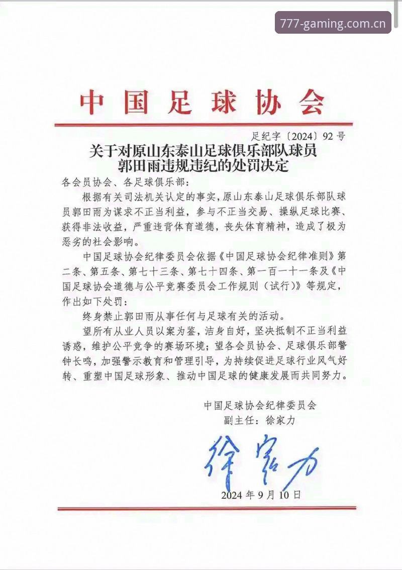 中国足协第三批禁足名单解读教程——看777电玩城如何深度解析足球反腐风暴